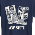 thumbnail image 3 of Instant Message - Aw Sh Tarot - Women's Short Sleeve Graphic T-Shirt, 3 of 6