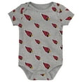 thumbnail image 4 of Newborn & Infant Arizona Cardinals Team Starter 3-Pack Bodysuit Set, 4 of 4