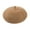 Camel, variant on Painter Hat Solid Color Soft Texture Unisex Furry Bucket Hat Easy to Clean Winter Furry Beret Hat Fashion Accessories