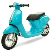 Hyper Toy Company, 24V Retro Electric Scooter, Children Ages 13+, up to 14 MPH, Blue