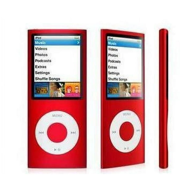 Producto Reacondicionado iPod Nano Apple de Cuarta Generación 8 GB, Color Rojo