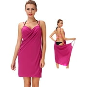 YEYELE Womens Loose Spaghetti Strap V Neck Backless Sleeveless Swimwear Bathing Suit Bikini Beach Cover Up