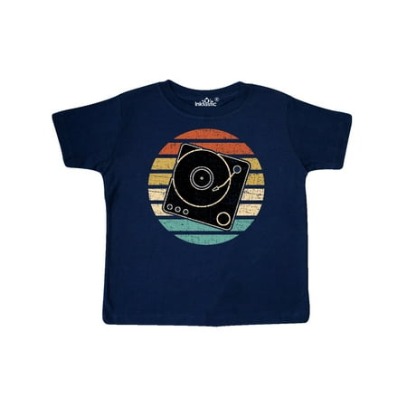

Inktastic Turn Table Record Player Retro Gift Toddler Boy or Toddler Girl T-Shirt