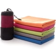 thumbnail image 5 of 70x140cm, Super Soft, Absorbent & Quick-Drying for Fitness, Yoga, Sports Extra Large Grey Bath Towel, 5 of 5