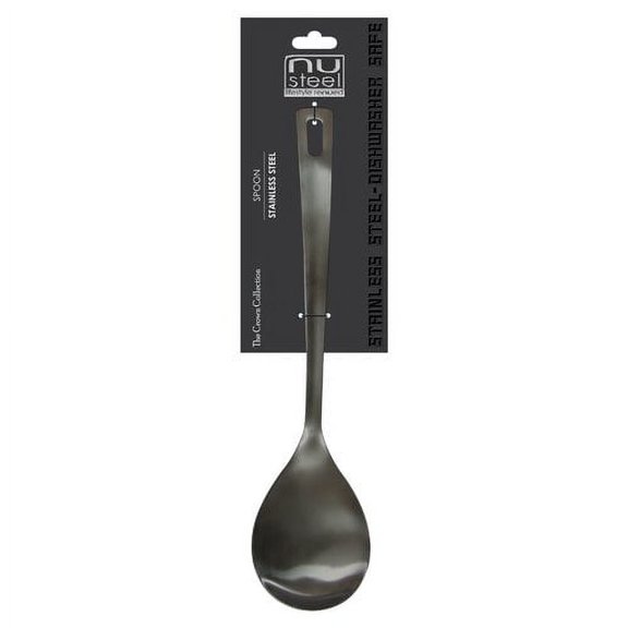 NU Steel Crown Solid Spoon