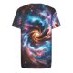 thumbnail image 5 of Tops para hombre, blusas y camisas de manga corta con cuello redondo para hombre, jersey informal de moda con estampado de cuello redondo para hombre, pantalones cortos deportivos para fitness, blusa, 5 of 5