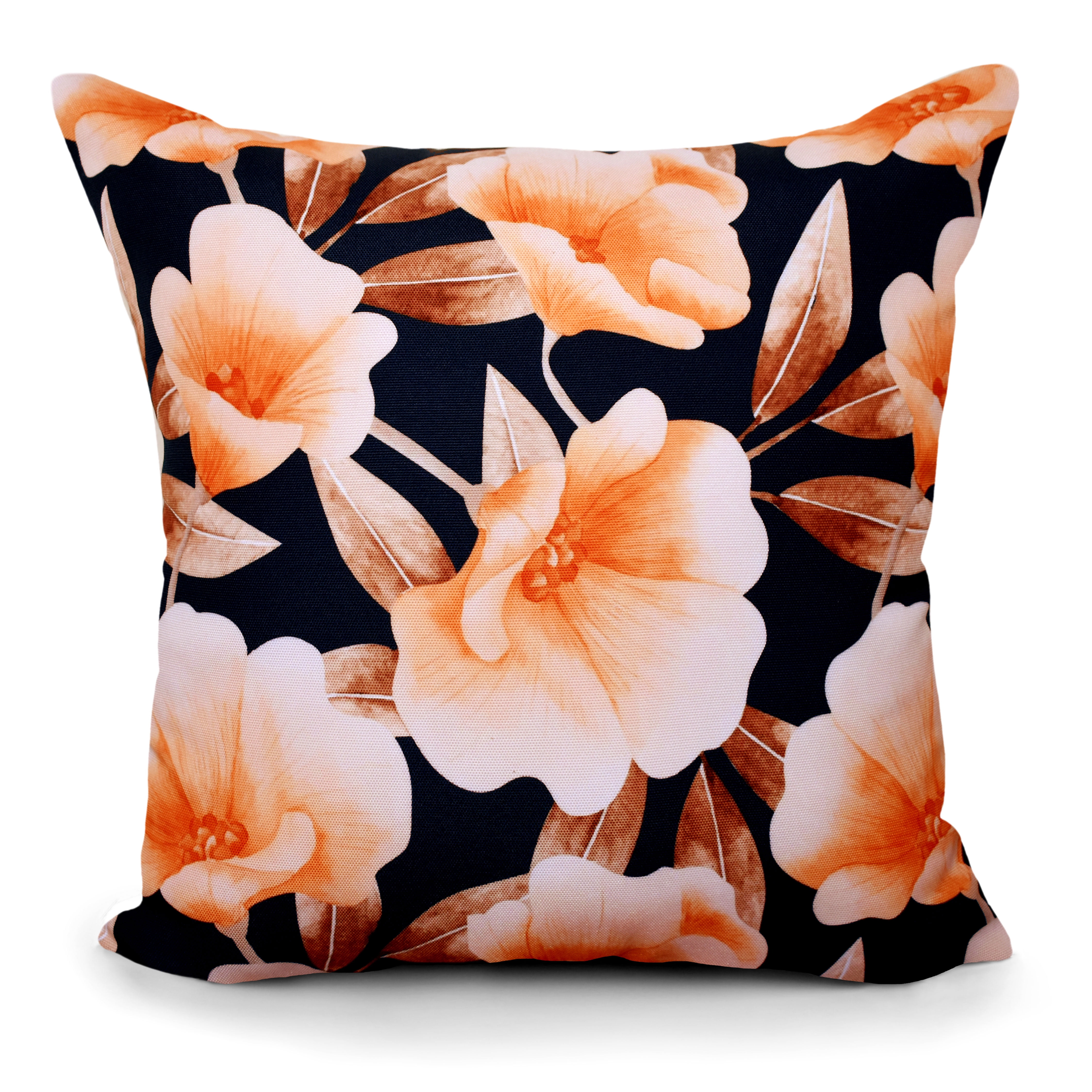 COZY TRENDS 18" x 18" Black Polyester Decorative Pillows