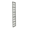 thumbnail image 4 of Creative Co-Op Windowpane Metal Framed Wall Mirror, Black, 4 of 8