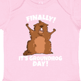 thumbnail image 4 of Inktastic Finally it's Groundhog Day Boys or Girls Baby Bodysuit, 4 of 5