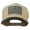 Black Khaki, variant on Grey American Flag Patched Pro Style Cap - Grey Maroon OSFM