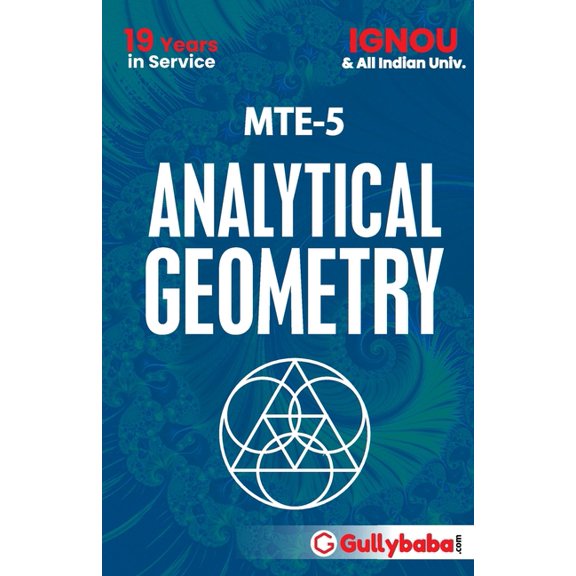MTE-05 Analytical Geometry, (Paperback)