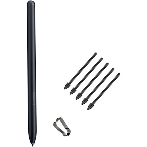 YJJSKEJI Galaxy Book 4 Pro 360 Pen for Samsung Book Pro 4 360 S Pen for Samsung Galaxy Book 4 360 Stylus Pen with Pen Nibs Replacement (Black)