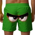 thumbnail image 4 of Men's Humor Graphic Elastic Waist Casual Shorts Quick Dry Swim Trunks for Pool Beach Vacation, 4 of 7