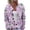 Light Purple, variant on Women's Cardigan, Autumn and Winter Knitted Button Cardigan Casual Coat Top Winter Coat for Women