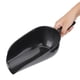 thumbnail image 4 of Cuchara de plástico para alimentación de pollos, vajilla para alimentar alimentos, utensilio, herramientas (negro), 4 of 12