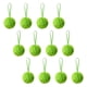 thumbnail image 3 of 12 piezas de adornos navideños peludos de bolas de elfo peludo para árbol de Navidad Pelaje largo, 3 of 9