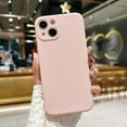 Phone Case for iPhone 13 Pro 6.1 inches, Frosted TPU Solid Color Square