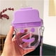 thumbnail image 5 of Bonitas Botellas De Agua Para Beber Con Forma De Helado, Botellas De Agua Para Beber Con Pajitas Y Jarra De Agua Con Correa Ajustable Para El Hombro Monstrate BA001281-01, 5 of 6