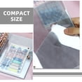 thumbnail image 2 of 10 bolsas transparentes de PVC A5 para recargas de cuadernos y almacenamiento de tarjetas para coleccionistas y organizadores Bolsa de hojas sueltas para billetes y fotos, 2 of 6