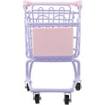 thumbnail image 2 of FRCOLOR Small Shopping Cart Kids Toddler Shopping Cart Toy Pretend Grocery Cart Model, 2 of 5