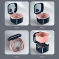 thumbnail image 4 of EASTIN Denture Storage Box with Strainer False Teeth Storage Cleaning Container Storage Box Teeth Cleaning Supplies Denture Bath Case with Basket Denture Bath Cleaning Box Denture Cases F, 4 of 8