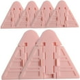 thumbnail image 4 of Mobutofu 6Pcs Pink ABS Sliding Door Lock for Home Safety and Childproofing, 4 of 8