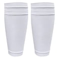 thumbnail image 3 of 1 Par Fútbol Shin Guards Mangas Tallas Espinilla Cubren Calcetines Protección (s) Blancos, 3 of 6