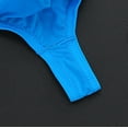 thumbnail image 6 of NARABB Men's Underwear Panties Sexy Thong Shorts Raised Underwear Ice Silk T Underwears, 6 of 7