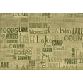 thumbnail image 2 of Grey, Jace 14x11 Gold Ornate Wood Framed with Double Matting Museum Art Print Titled - Lodge Type, 2 of 4