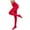 Red, variant on Women Candy Color Tights, High Elasticity Opaque Pantyhose for Ladies, Soft Stretchy Microfiber Footed Leggings, Fashionable Colorful Hosiery, Red, One Size
