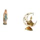 thumbnail image 5 of Estatua de María, figura decorativa de resina, adorno religioso, quemador de hierro, base estable. Ideal para recuerdos, regalos y decoració, 5 of 8