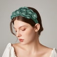 thumbnail image 5 of Diadema de mujer elegante con diseño personalizado de flores, accesorios para sombreros para mujeres y niñas, 5 of 5