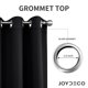 thumbnail image 5 of Juego de cortinas opacas Joydeco, 160 x 160 cm, 2 paneles, Therm, 5 of 8