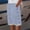 Blue, variant on JJHGVB Cotton Linen Capris for Women Women Linen Shorts Wide Leg Shorts for Womens Linen Shorts Wide Leg Capri Pedal Pushers for Womens Long Shorts Below the Knee Elastic Waist Shorts Black L
