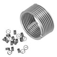 thumbnail image 1 of Wire Thread Insert Spiral Circle Socket Thread Inserts Tool 20Pcs Thread Repair M14 X 1.25 Spiral Circle Insert Reducer Nut Threaded Expand Socket Set1D, 1 of 8