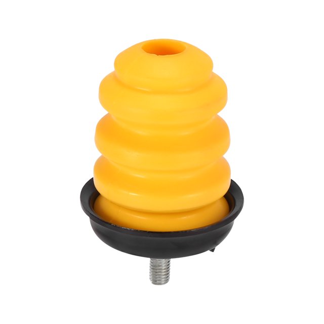 2 Piezas Coche Trasero Salto Parachoques Eje Parachoques 15712438 Amarillo Negro Espuma Unique Bargains Parachoques del eje trasero