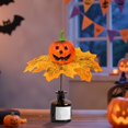 thumbnail image 4 of Ltdhehe Halloween Decorations Set Pumpkin & Autumn Maple Leaf Branch Centerpiece For Fall Party Tabletop Mantel, 4 of 5
