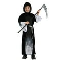 thumbnail image 3 of GYRATEDREAM Halloween Costumes for Boys Grim Reaper Costume Kids Set Scary Ghost Cosplay Outfit Halloween Party Dress up for 4-6Y Black, 3 of 7