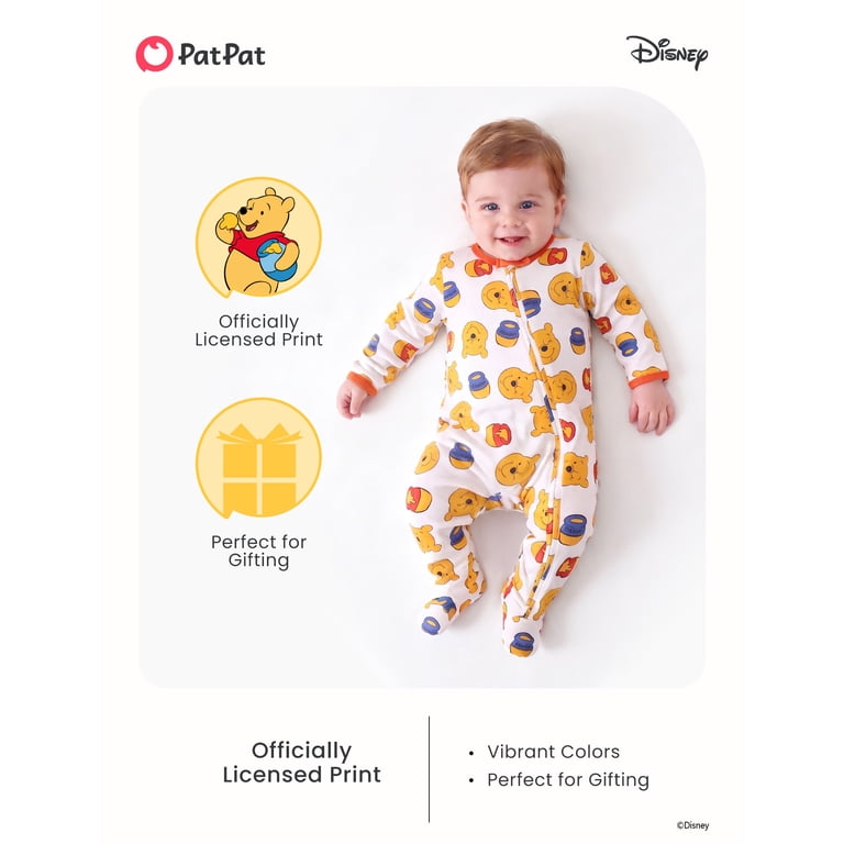 Disney Winnie the Pooh Footed Coveralls, 2-Pack photo 6