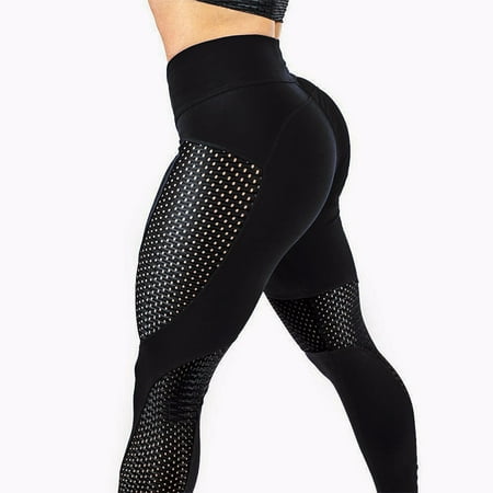 FITTOO Sexy Women High Waist Fitness Stretchy Leggings Yoga Pants Sport Running Breathable