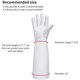 thumbnail image 2 of Guantes de jardinería de cuero de manga larga, resistentes a los pinchazos, guantelete de cuero transpirable, guantes de jardín de poda floral de rosas para mujeres y hombres - amarillo Sailing  Electrónica, 2 of 5