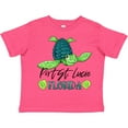 thumbnail image 3 of Inktastic Port St. Lucie, Florida Happy Sea Turtle Boys or Girls Toddler T-Shirt, 3 of 5