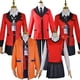 thumbnail image 1 of Disfraz de rol con mangas largas en color rojo y naranja que cambia el estilo a disfraz de cosplay., 1 of 5