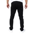 thumbnail image 2 of Pantalón de mezclilla stretch corte slim fit para caballero color negro, 2 of 3
