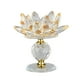 thumbnail image 5 of Portavelas de cristal transparente con forma de , candelero con base de cristal para comedor, decoración en casa Amarillo, 5 of 9