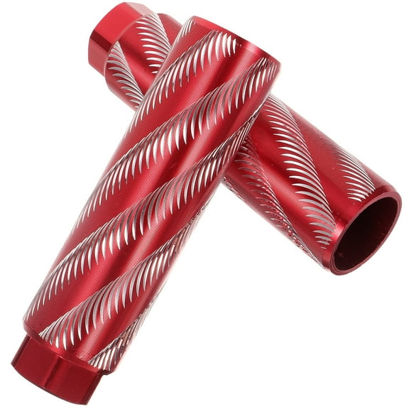 GAXIRE Bike Pegs Metal Rear Foot Peg Pedal Aluminum Alloy Red 1 Pair 3.9x1in