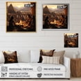 thumbnail image 4 of Designart "Rituals of Ancient Egypt III" Egyptians Floater Framed Canvas Print, 4 of 7