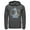 Charcoal Heather, variant on Men's Star Wars Classic Scene Circle  Pull Over Hoodie Black 2X Large