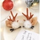 thumbnail image 5 of Pinzas para el pelo de asta de reno navideñas, horquillas con orejas de cuerno de ciervo, accesorios navideños para el cabello para niños y adultos, 5 of 5