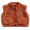 Camel, variant on Aunavey Baby Girls Boys Faux Fur Sleeveless Vest Coat Lightweight V-Neck Short Gilet for Toddler